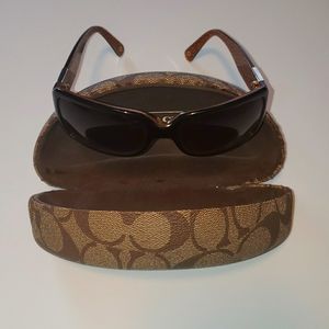 Coach Delphine Tourtoise Sunglasses